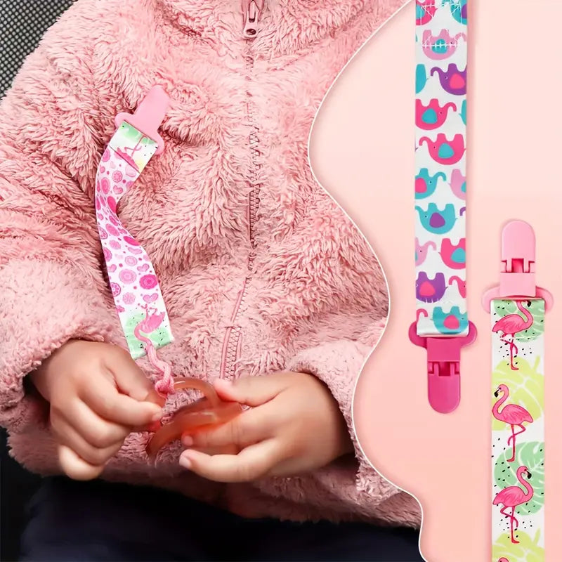 Pacifier Chain Clip Baby Girls